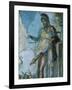 Priapus by Weighing His Penis. Fresco. Pompeii. Italy-null-Framed Giclee Print