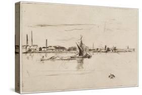 Price's Candle Works, 1875-James Abbott McNeill Whistler-Stretched Canvas