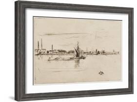 Price's Candle Works, 1875-James Abbott McNeill Whistler-Framed Giclee Print