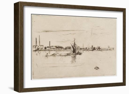 Price's Candle Works, 1875-James Abbott McNeill Whistler-Framed Giclee Print