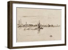 Price's Candle Works, 1875-James Abbott McNeill Whistler-Framed Giclee Print