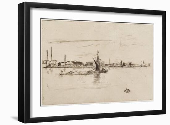 Price's Candle Works, 1875-James Abbott McNeill Whistler-Framed Giclee Print