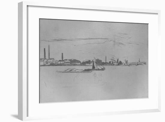 'Price's Candle Works', c1875-James Abbott McNeill Whistler-Framed Giclee Print