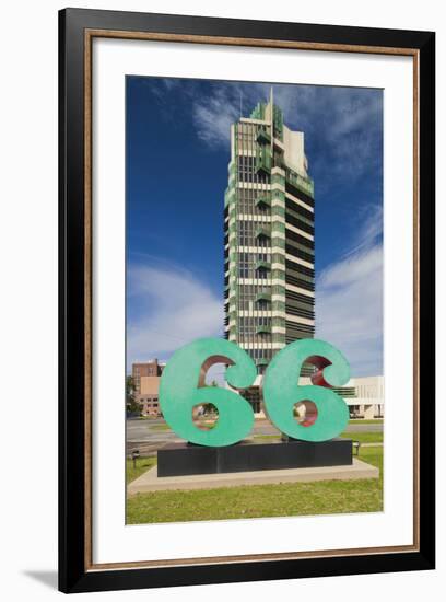 Price Tower, Bartlesville, Oklahoma, USA-Walter Bibikow-Framed Photographic Print