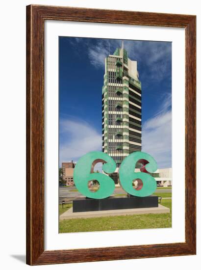 Price Tower, Bartlesville, Oklahoma, USA-Walter Bibikow-Framed Photographic Print