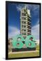 Price Tower, Bartlesville, Oklahoma, USA-Walter Bibikow-Framed Premium Photographic Print