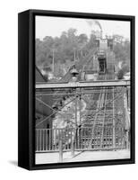 Prices Hill Incline, Cincinnati, Ohio-null-Framed Stretched Canvas