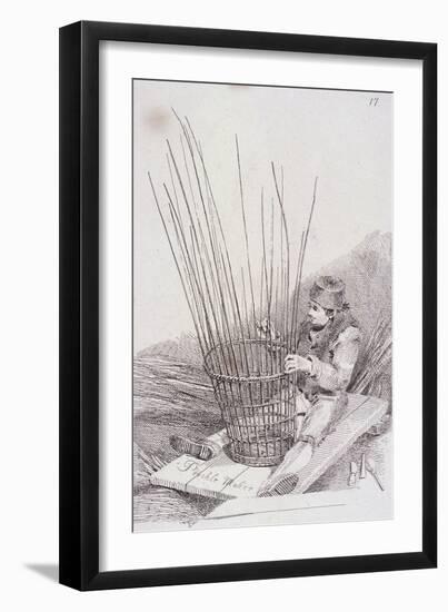 Prickle Maker, Cries of London, (C1819)-John Thomas Smith-Framed Giclee Print