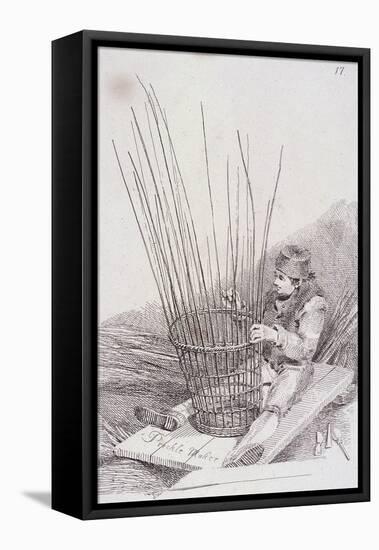 Prickle Maker, Cries of London, (C1819)-John Thomas Smith-Framed Stretched Canvas