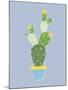 Prickly Cactus-Clara Wells-Mounted Giclee Print