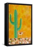 Prickly Pair-Casey Craig-Framed Stretched Canvas