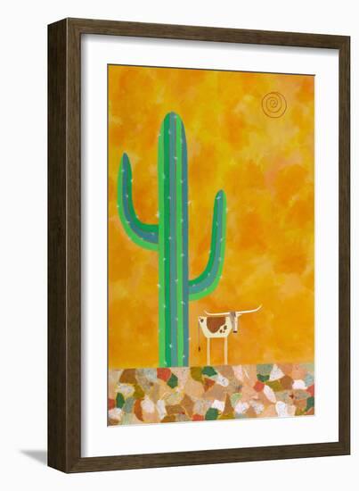 Prickly Pair-Casey Craig-Framed Art Print