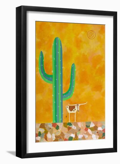 Prickly Pair-Casey Craig-Framed Art Print