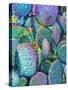 Prickly Pear Elsewhere-Iris Scott-Stretched Canvas