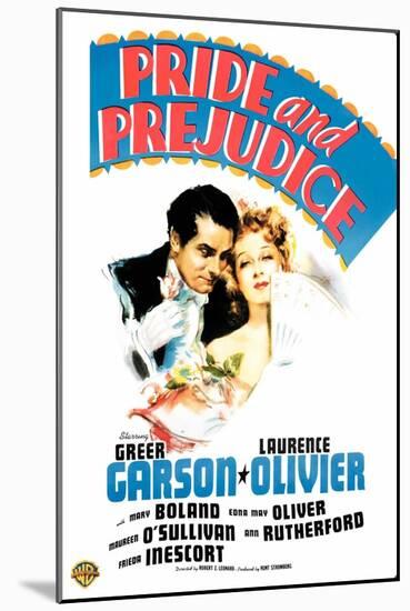 Pride and Prejudice, 1940-null-Mounted Art Print