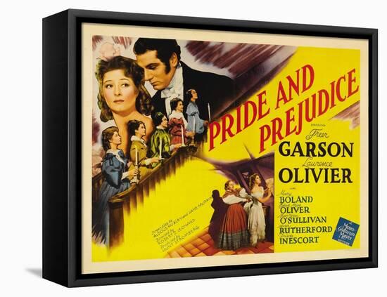 Pride and Prejudice, 1940-null-Framed Stretched Canvas