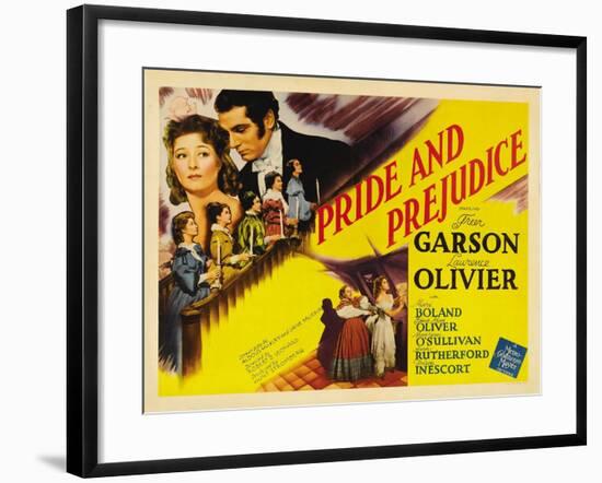 Pride and Prejudice, 1940-null-Framed Photo