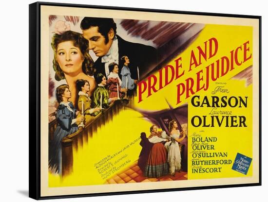 Pride and Prejudice, 1940-null-Framed Stretched Canvas