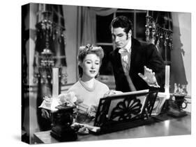 Pride And Prejudice, Greer Garson, Laurence Olivier, 1940-null-Stretched Canvas