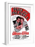 Pride and Prejudice, Laurence Olivier, Greer Garson, 1940-null-Framed Art Print