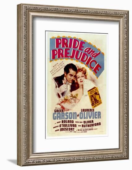 Pride and Prejudice - Movie Poster Reproduction-null-Framed Photo