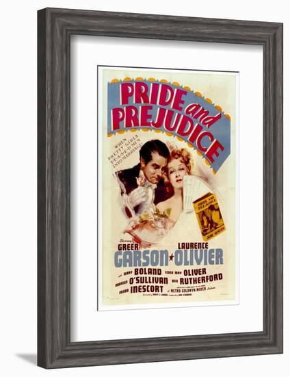 Pride and Prejudice - Movie Poster Reproduction-null-Framed Photo