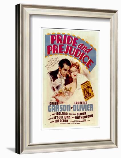 Pride and Prejudice - Movie Poster Reproduction-null-Framed Photo