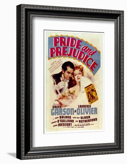 Pride and Prejudice - Movie Poster Reproduction-null-Framed Photo