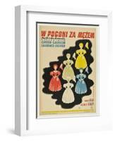 Pride and Prejudice, Polish Movie Poster, 1940-null-Framed Art Print