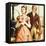 Pride and Prejudice's Elizabeth and Mr Darcy-null-Framed Stretched Canvas