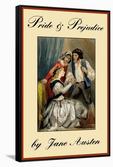 Pride and Prejudice-Jane Austen-Framed Stretched Canvas