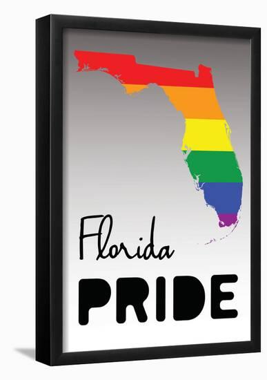 Pride Florida-null-Framed Poster