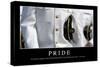 Pride: Inspirational Quote and Motivational Poster-null-Stretched Canvas