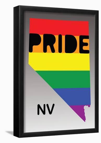 Pride Nevada-null-Framed Poster