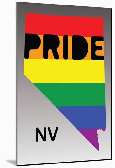 Pride Nevada-null-Mounted Poster