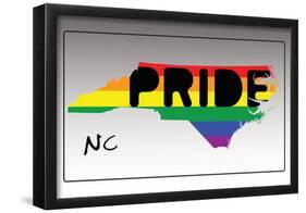 Pride North Carolina-null-Framed Poster