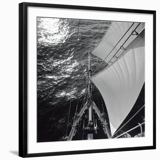 Pride of Baltimore Bow Look Down-Michael Kahn-Framed Giclee Print