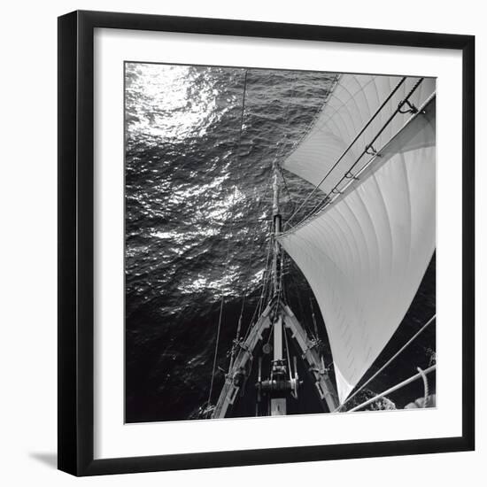 Pride of Baltimore Bow Look Down-Michael Kahn-Framed Giclee Print