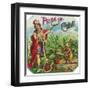 Pride of Cuba Brand Cigar Box Label-Lantern Press-Framed Art Print