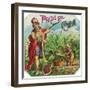 Pride of Cuba Brand Cigar Box Label-Lantern Press-Framed Art Print