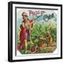 Pride of Cuba Brand Cigar Box Label-Lantern Press-Framed Art Print