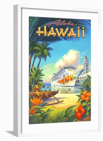 Pride of Hawaii-Kerne Erickson-Framed Art Print