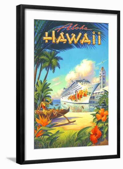 Pride of Hawaii-Kerne Erickson-Framed Art Print