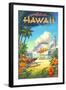 Pride of Hawaii-Kerne Erickson-Framed Art Print