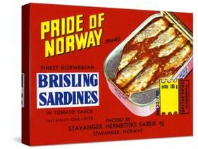 Pride Of Norway Brand Brisling Sardines-null-Stretched Canvas