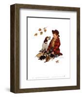 Pride of Parenthood-Norman Rockwell-Framed Art Print