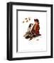 Pride of Parenthood-Norman Rockwell-Framed Art Print