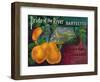 Pride of the River Pear Crate Label - Locke, CA-Lantern Press-Framed Art Print