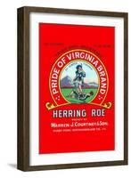 Pride of Virginia Herring Roe-null-Framed Art Print