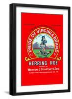 Pride of Virginia Herring Roe-null-Framed Art Print